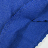 Sergé de laine mélangée bleu