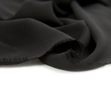 Crêpe georgette polyester noir