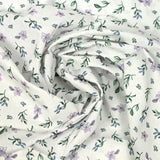 Celestial Green Celestial Cotton and Parma White Fond