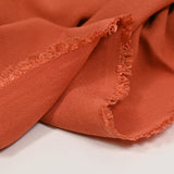 Orange salmon viscose pancake