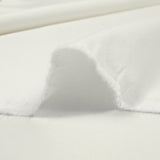 Broken white elastane cotton canvas