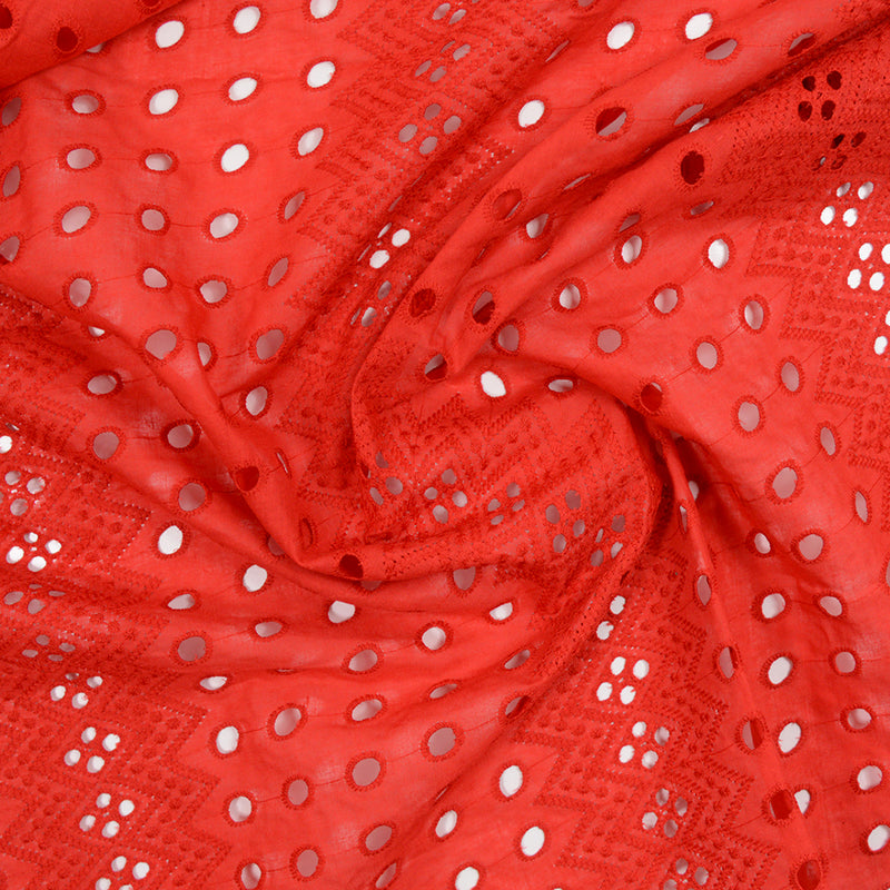 Broderie anglaise Lola rouge