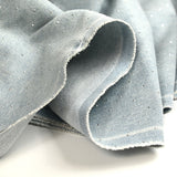Jean's coton orné de strass fond bleu clair