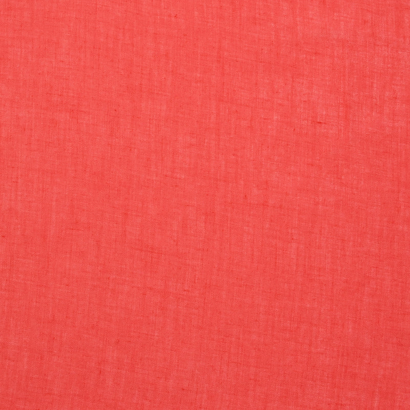 Voile de polycoton Vicky corail