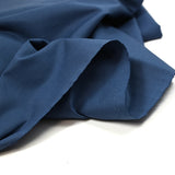 Popeline de coton bleu ardoise
