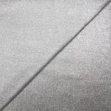 Jersey fino de viscosa gris con lamé plateado