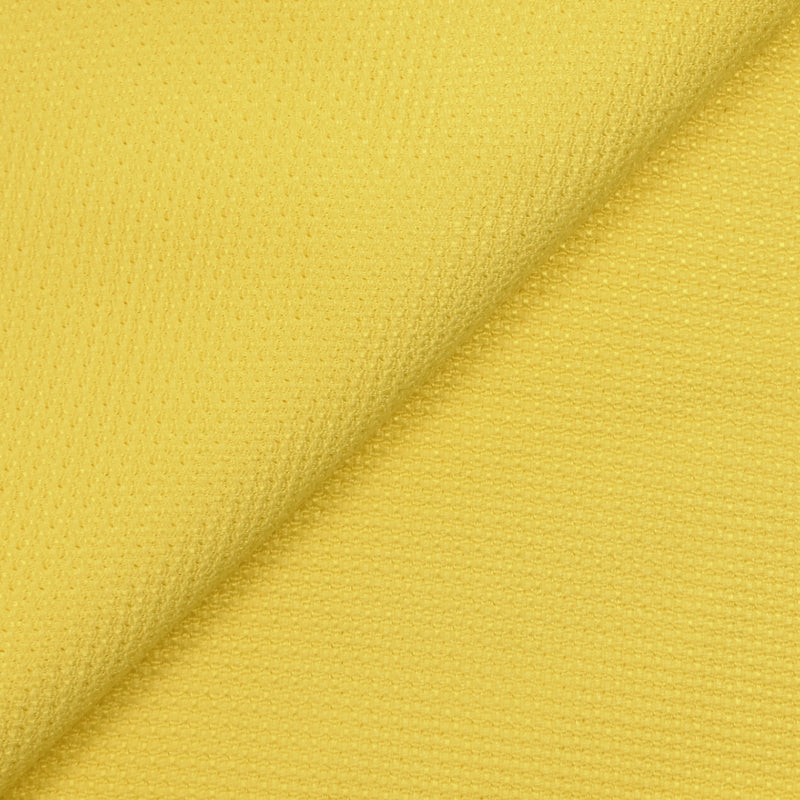 Kelly yellow mimosa textured viscose