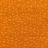 Crêpe satin de polyester Clarisse fond orange