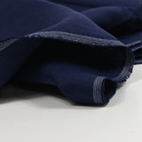 100% Soft navy blue linen