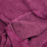 Maille texturée grattée violine