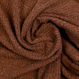 Maille Bianca côtelée marron