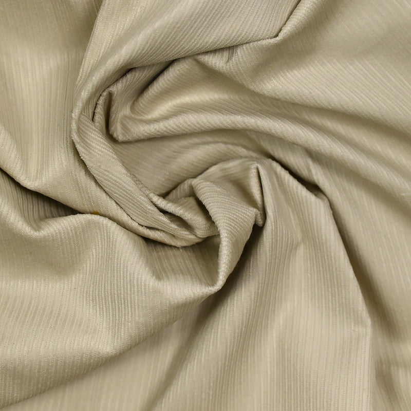 Velours côtelé de coton 1mm beige clair