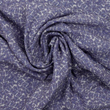 Crêpe viscose imprimé liberté bleu sur fond clair