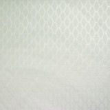 Jacquard en satin de coton élasthanne blanc cassé