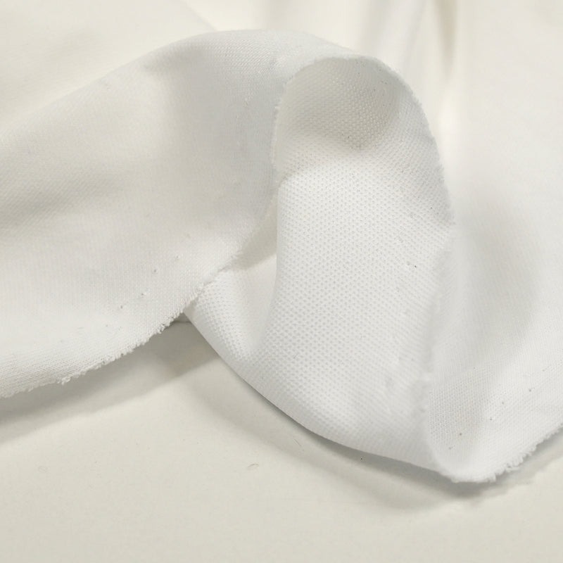 Jersey polyviscose Noé blanc