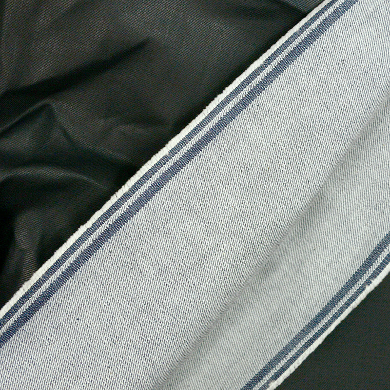 Jean's coton élasthanne ciré noir