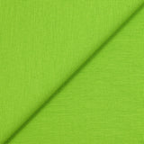 Jersey coton Bio vert pomme