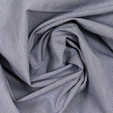 Striped fine cotton marine and white zig-zag