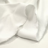 Jersey de coton interlock blanc