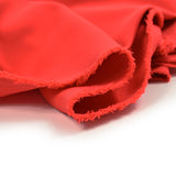 Polyester Crêpe Elastane Fumiko Red Corail Light