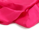 Satin polyester silky fuchsia