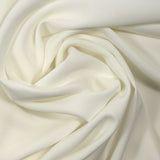 Sergé de polyester blanc cassé