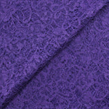 Festoned Lace Polyester Manon Purple