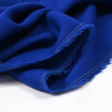 Voile de viscose bleu roi