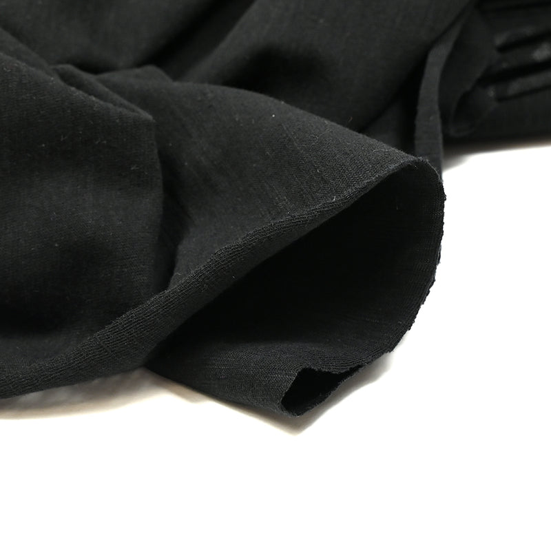 Black viscose jersey