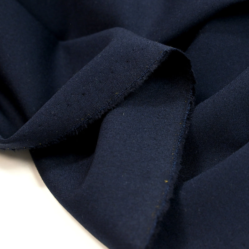 Maille milano polyester marine