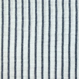 Polyester cheese fine stripes navy blue background