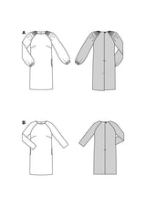 Patron Burda n°5614 : Robe
