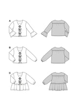 Patrón Burda n°5632: Blusa