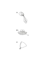 Patron Burda n°5634 : Accessoires Couvre-chef
