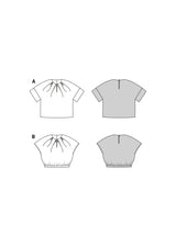 Patrón Burda n°5666: Blusa