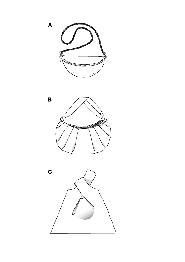 Patron Burda n°5675 : Accessoires