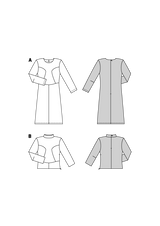 Patron Burda n°5677 : Robe & T-shirt