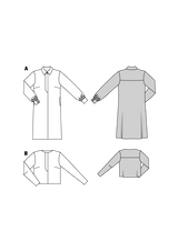 Patron Burda n°5678 : Robe & Blouse