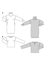 Patron Burda n°5679 : Robe & T-shirt