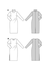Patron Burda n°5684 : Robe