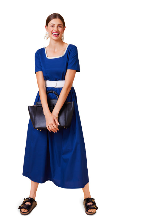 Patron Burda n°5686 : Robe