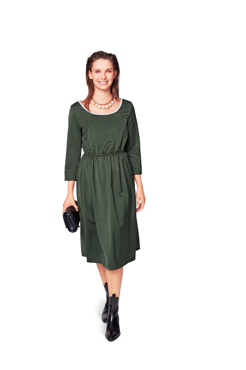 Patron Burda n°5686 : Robe