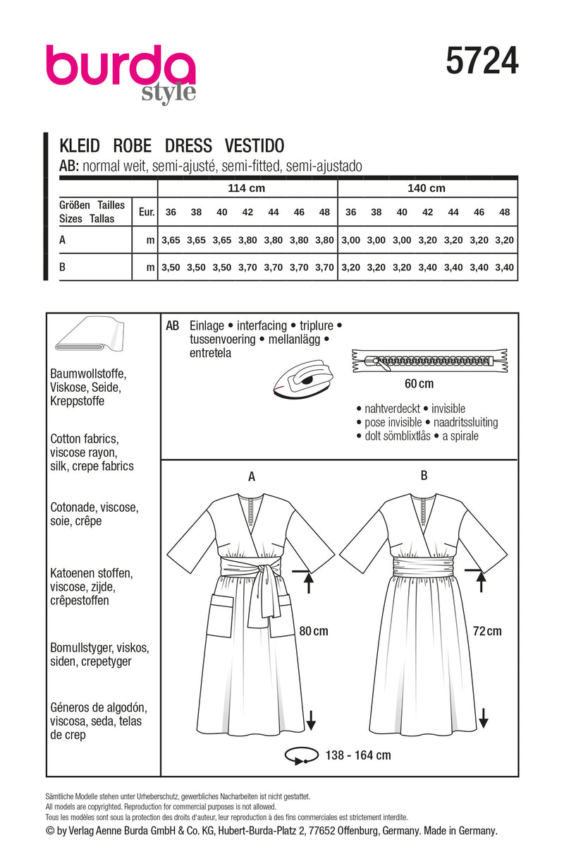 Cartamodelli Burda Patron De Couture Burda B6244 - Veste Kimono, Tailles 34-44 Patron Robe Burda Pdf Gratuit Cartamodelli Burda Patron De Couture Burda B6244 - Veste Kimono, Tailles 34-44 Patron Robe Burda Pdf Gratuit