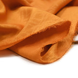 Polyester satin crepe orange bottom