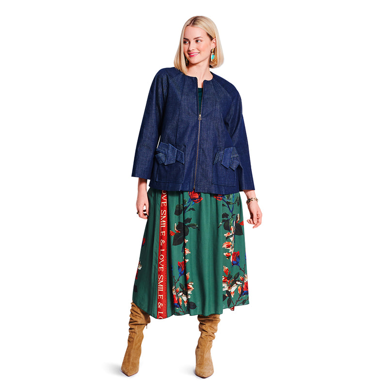 Patron Burda n°5695 : Veste