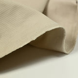 Velours côtelé de coton 1mm beige clair