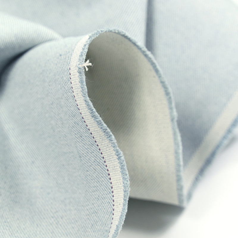 Jean's coton lourd bleu givré
