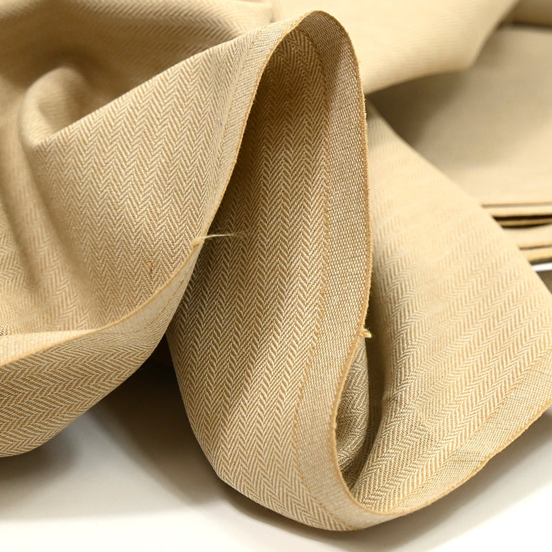 Tissu tailleur Léa chevron beige