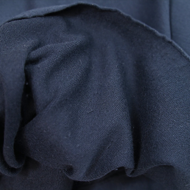 Molleton de coton Bio élasthanne french terry Bleu atlantique
