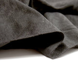 Tissu moire en laine, viscose et coton rayé noir